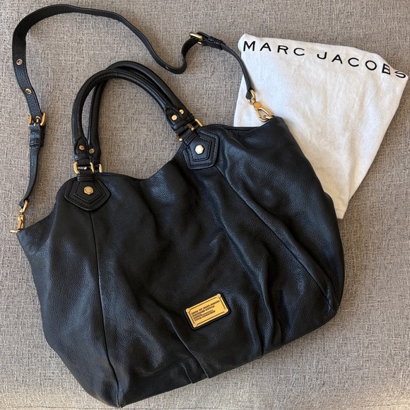 Marc Jacobs Handbags - Marc by Marc Jacobs Classic Q Francesca Bag Black Leather